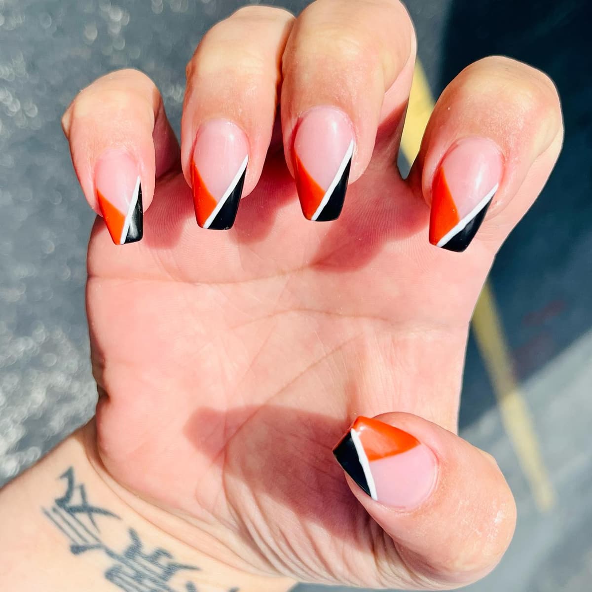 Nail work by L.A. Nails