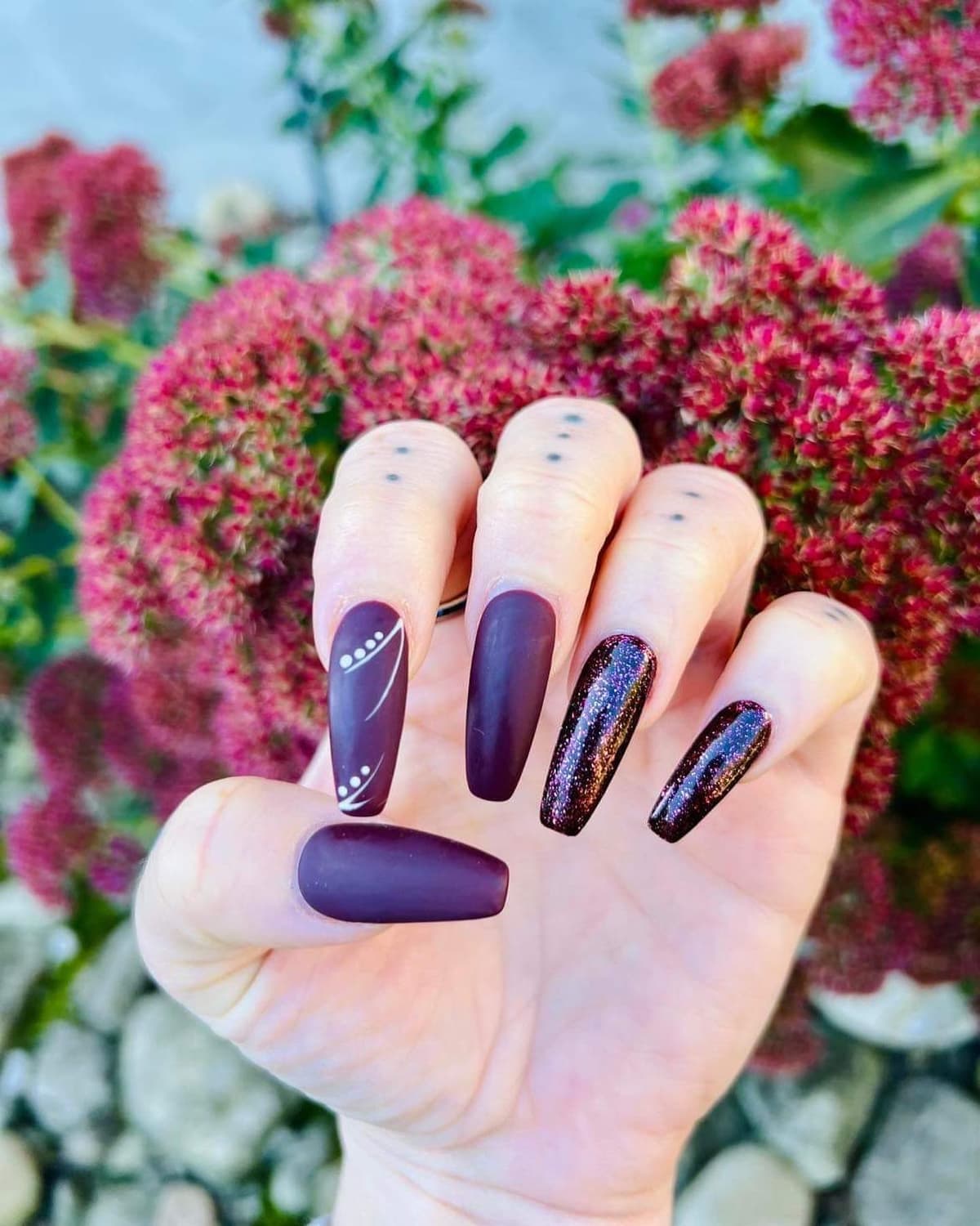 Nail work by L.A. Nails