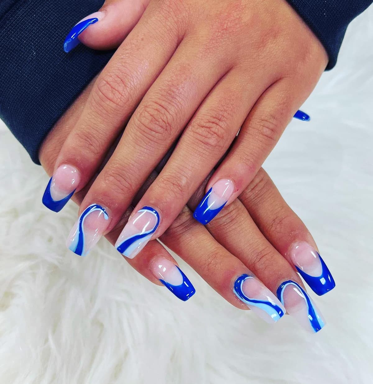 Nail work by L.A. Nails